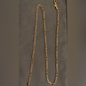 14k Gold Chain Aurafin Figaro Necklace